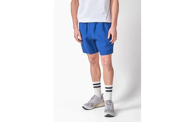 Bertram Linen Shorts Ocs - Surf Blue