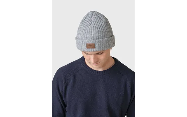 Heavy Rib Beanie - Light Grey