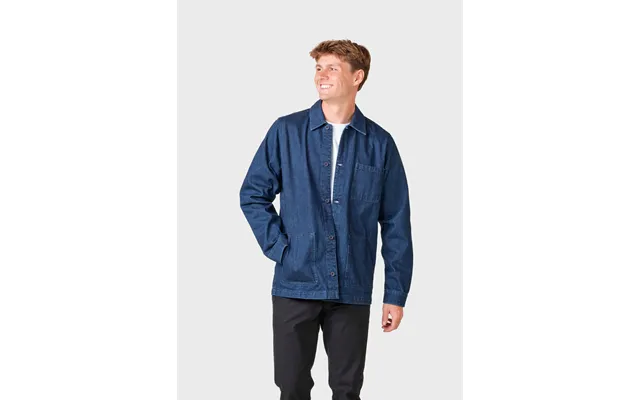 Jimmy Overshirt - Dark Stonewash Denim