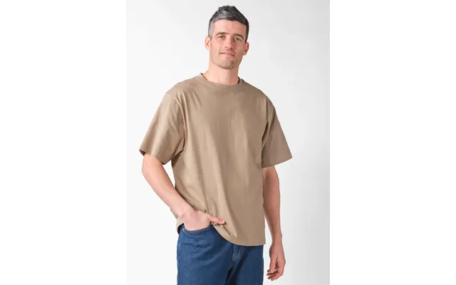 Mens Boxy Tee Ocs - Cashew