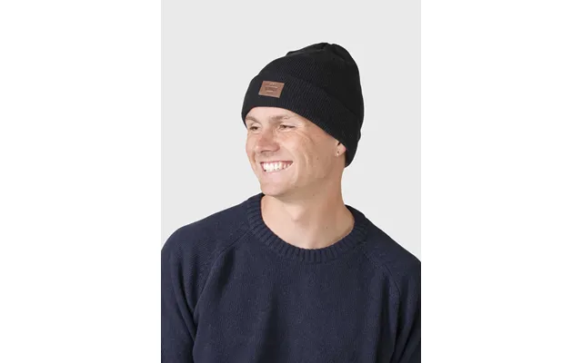 Rib Beanie - Black