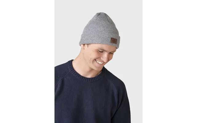 Rib Beanie - Light Grey