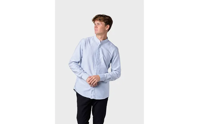 Simon Striped Shirt - White Navy