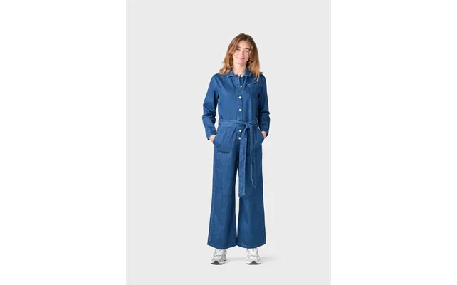 Taylor Jumpsuit - Dark Blue Stonewash
