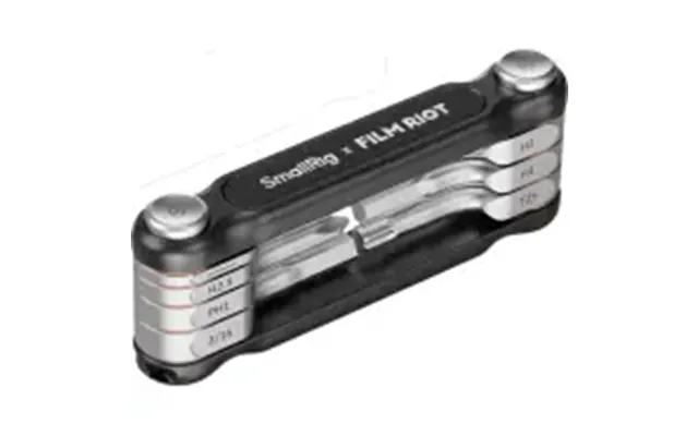 Smallrig 4374 X Film Riot 7-in-1 Folding Wrench Set With Multiple Angle Positioning Black