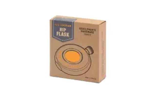 Gentlemen's Hardware Round Hip Flask - Lommelærke