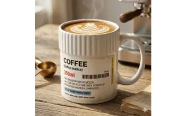 Gift Republic Mug Pill Pot Coffee - Krus