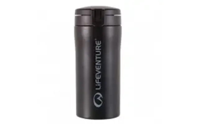 Lifeventure Flip-top Thermal Mug Matt Black