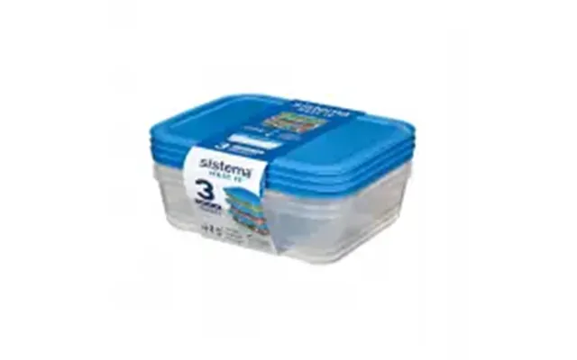 Sistema Meal Prep 3pack 1,5l - Madkasse