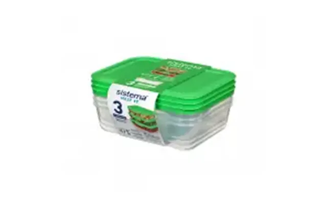 Sistema Meal Prep 3pack 1l - Madkasse