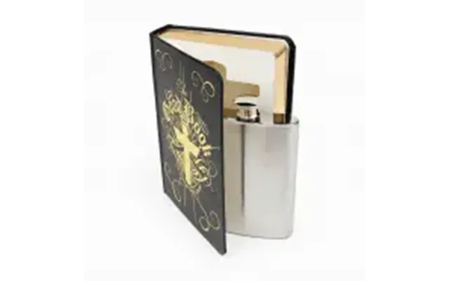 Suck Uk Flask In A Book Fancy Black - Bøger