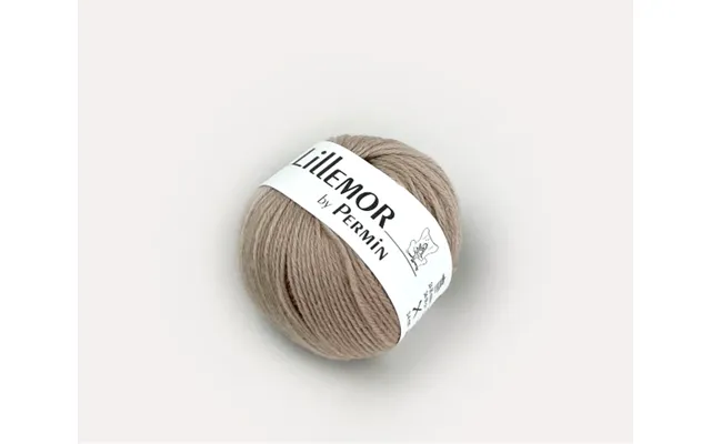 Ankers Bluse Garnkit - Lys Beige 1-12 Mdr