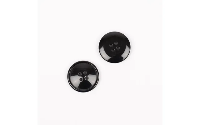 Drops Imiteret Horn Sort Nr. 717 - 20mm product image