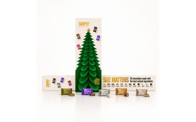 Simply Chocolate - Chokolade Julekalender, Hvid