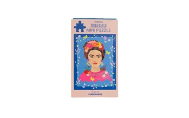Vissevasse - Mini Puslespil, Frida Kahlo