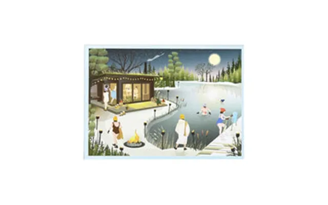 Vissevasse - Puslespil, Sauna By The Lake 1000 Brikker