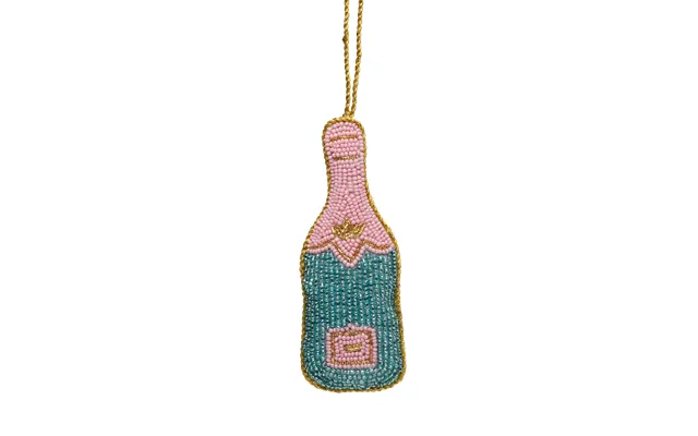 Perlebroderet Champagne