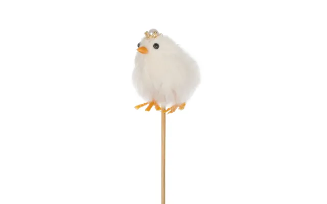 White Chick On Stick