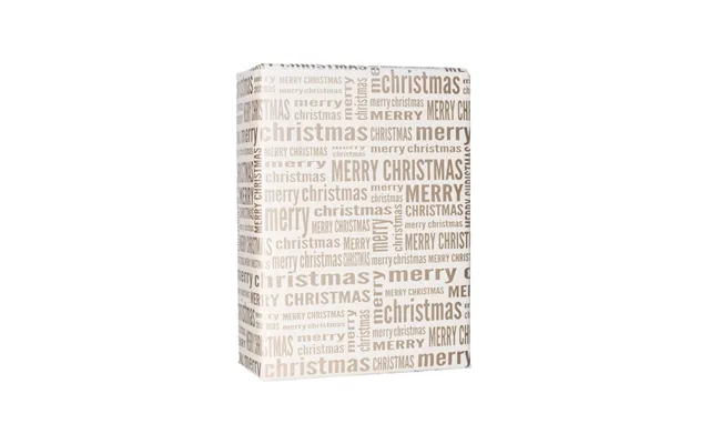 Jule Gavepapir, Merry Christmas - B 55 Cm. L 150 M.