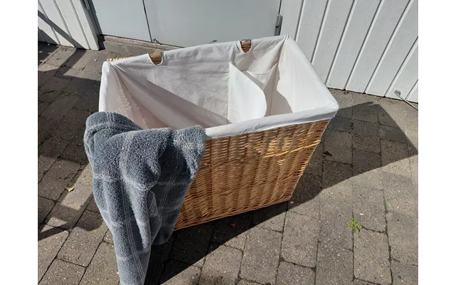 Vasketøjskurv Med 2 Rum