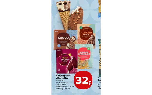 Coop Ispinde Eller Vafler