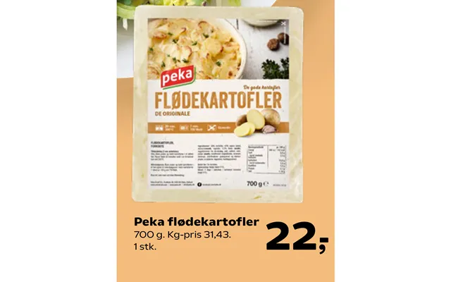 Peka Flødekartofler