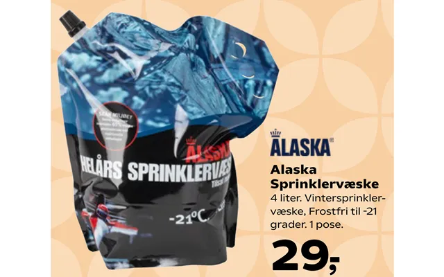 Alaska Sprinklervæske