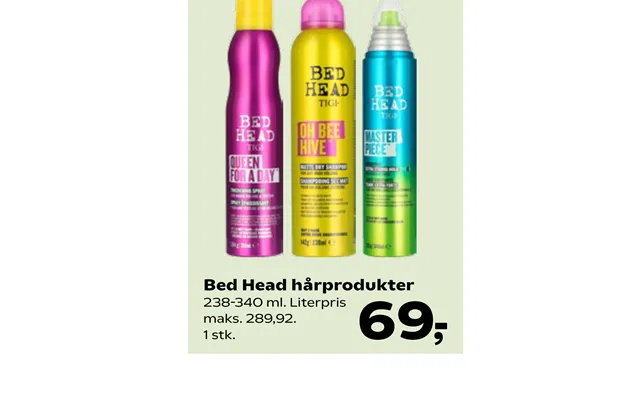 Bed Head Hårprodukter