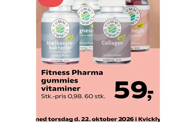 Fitness Pharma Gummies Vitaminer
