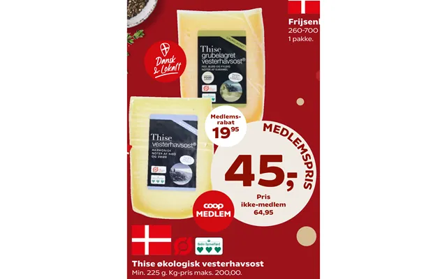 Thise Økologisk Vesterhavsost