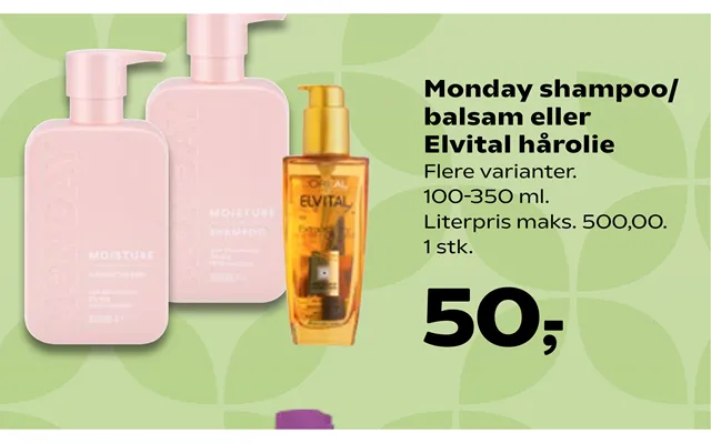 Balsam Eller Elvital Hårolie
