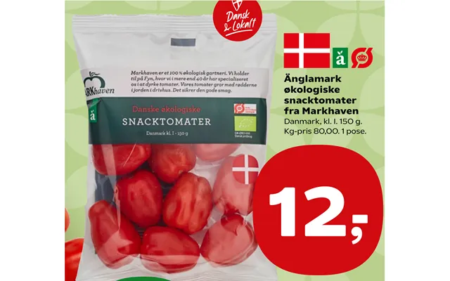 Änglamark Økologiske Snacktomater