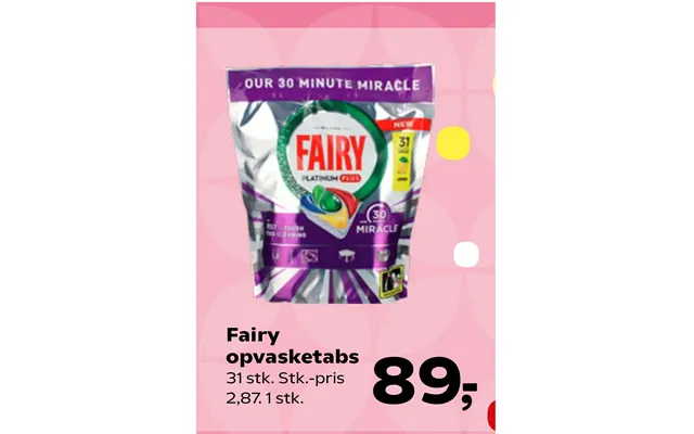 Fairy Opvasketabs