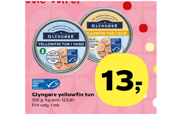 Glyngøre Yellowfin Tun