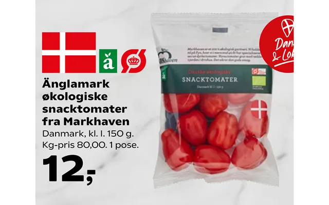 Änglamark Økologiske Snacktomater