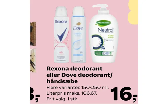 Rexona Deodorant Håndsæbe