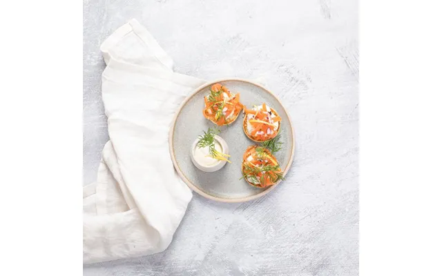 Blinis Med Røget Laks - Dild Og Creme Fraiche 2 Personer Nytår