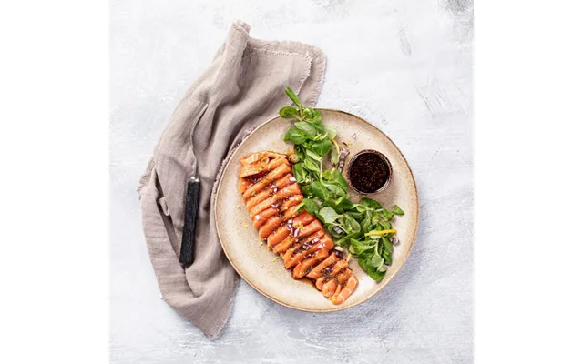Laksesashimi Med Soyadressing 2 Personer