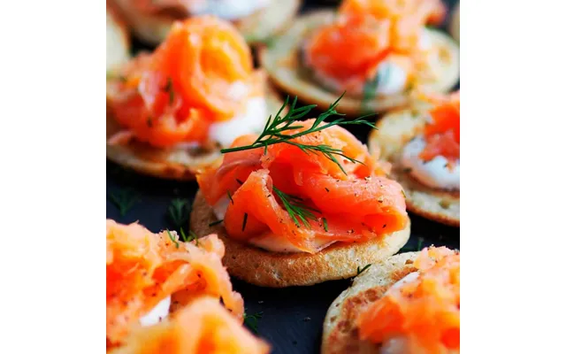 Røget Laks På Blinis