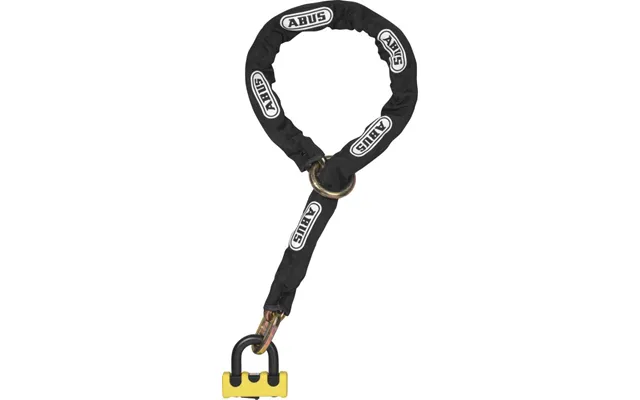 Abus Kædelås 67 Power Xs 67 105 M.kæde Gul 12ks120 Black Loop