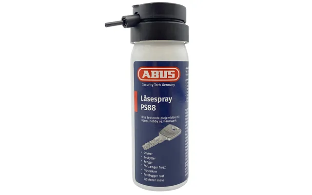 Abus Låsespray Ps88 50 Ml Dk Ps88 Danmark 50 Ml Blister