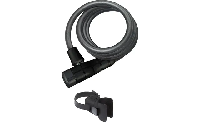 Abus Spirallås 5510 Primo M Holder 5510k 180 10 Black Scmu