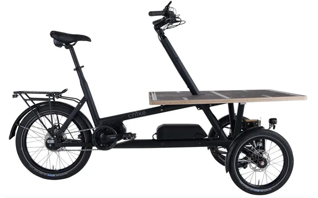 Chike E-cargobike Sort