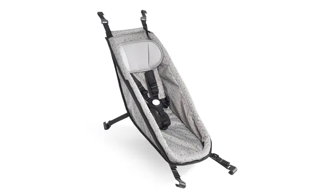 Croozer Baby Sæde For Kid Vaaya Og Keeke - Stone Grey