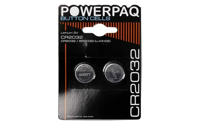 Powerpaq Ultra Alkaline 2032 Batterier 3v