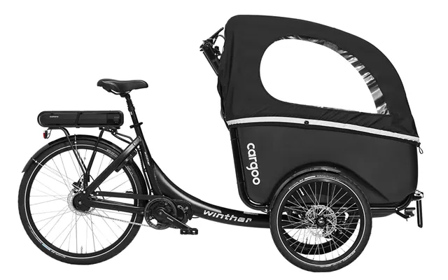 Winther Cargoo El-ladcykel - Bafang Baghjumotor