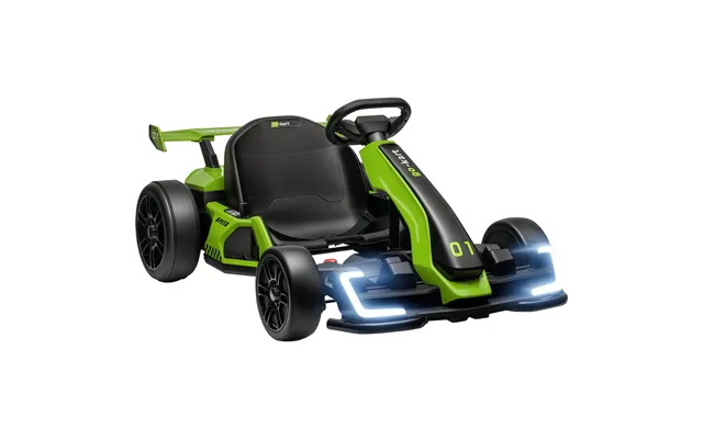 24v Elektrisk Gokart Til Børn Med Driftfunktion - 6-12 År