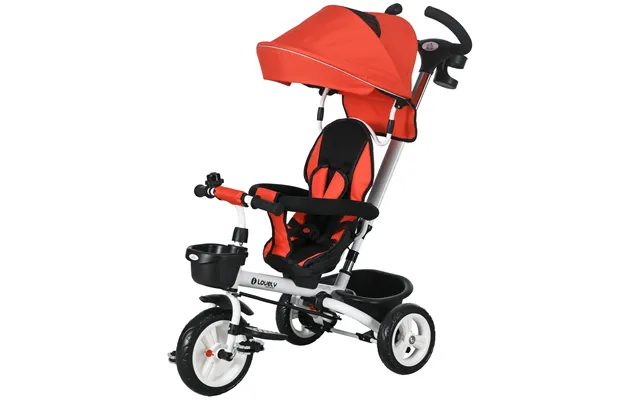 6-i-1 Børnetrecykel Med Skubbehåndtag - Kaleche