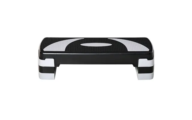Aerobic Stepper 3-trins Højdejusterbar 80 X 31 X 20 Cm Sort Grå