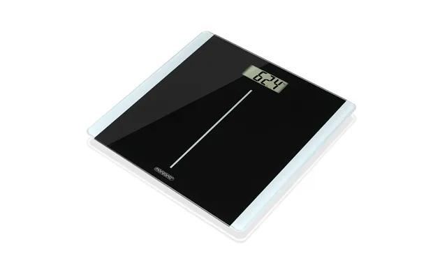 Badeværelsesvægt Digital Kropsvægt 180 Kg Sort